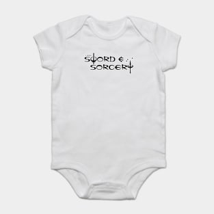 I Write Sword and Sorcery Baby Bodysuit